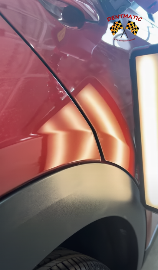 NIssan Body Line Dent Repair Dentmatic